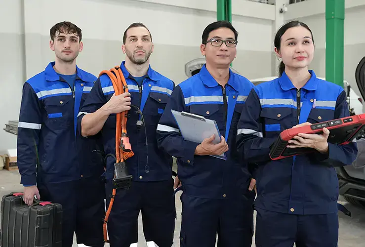 Electric vehicle technicians