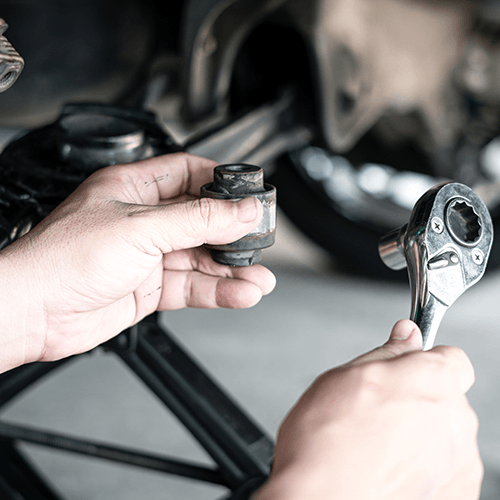 What are suspension bushings?