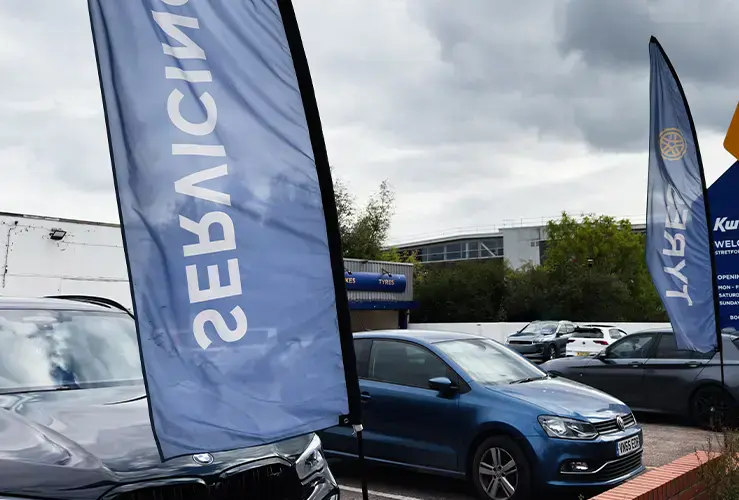 A car service garage