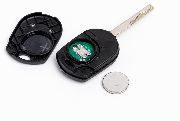 Car key FOB remote with batter