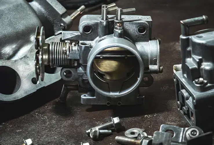 An air intake hose replacement part